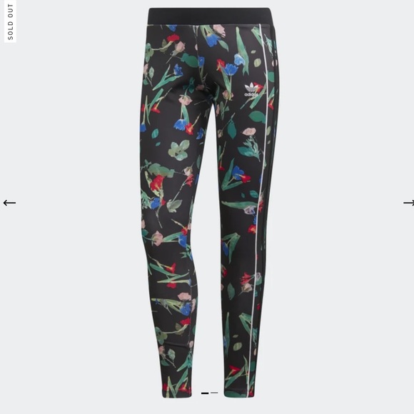 adidas Pants - ⭐️ HOST PICK⭐️ Adidas Floral Allover Print Leggings Size Small